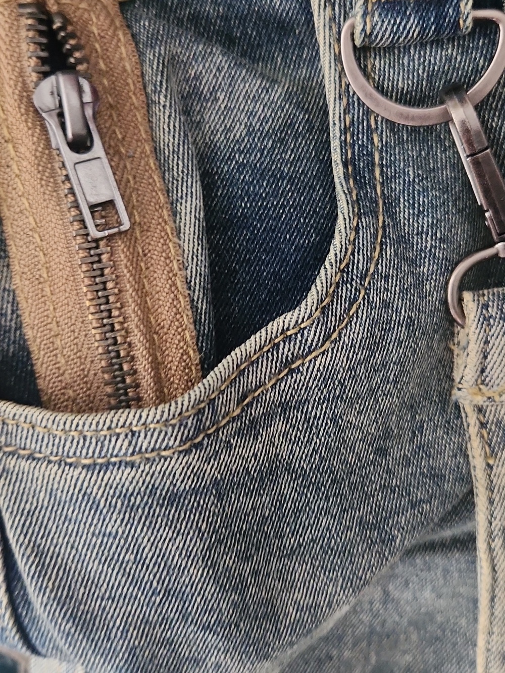 Generation Kiss Brand Sold By Dolls Kill Aurora Cargo Jeans - Picture 9 of 10